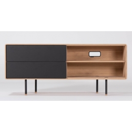 Fina sideboard 150 Black TV table